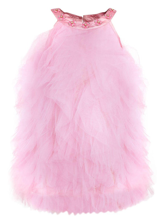 Baby Pink Waterfall Dress