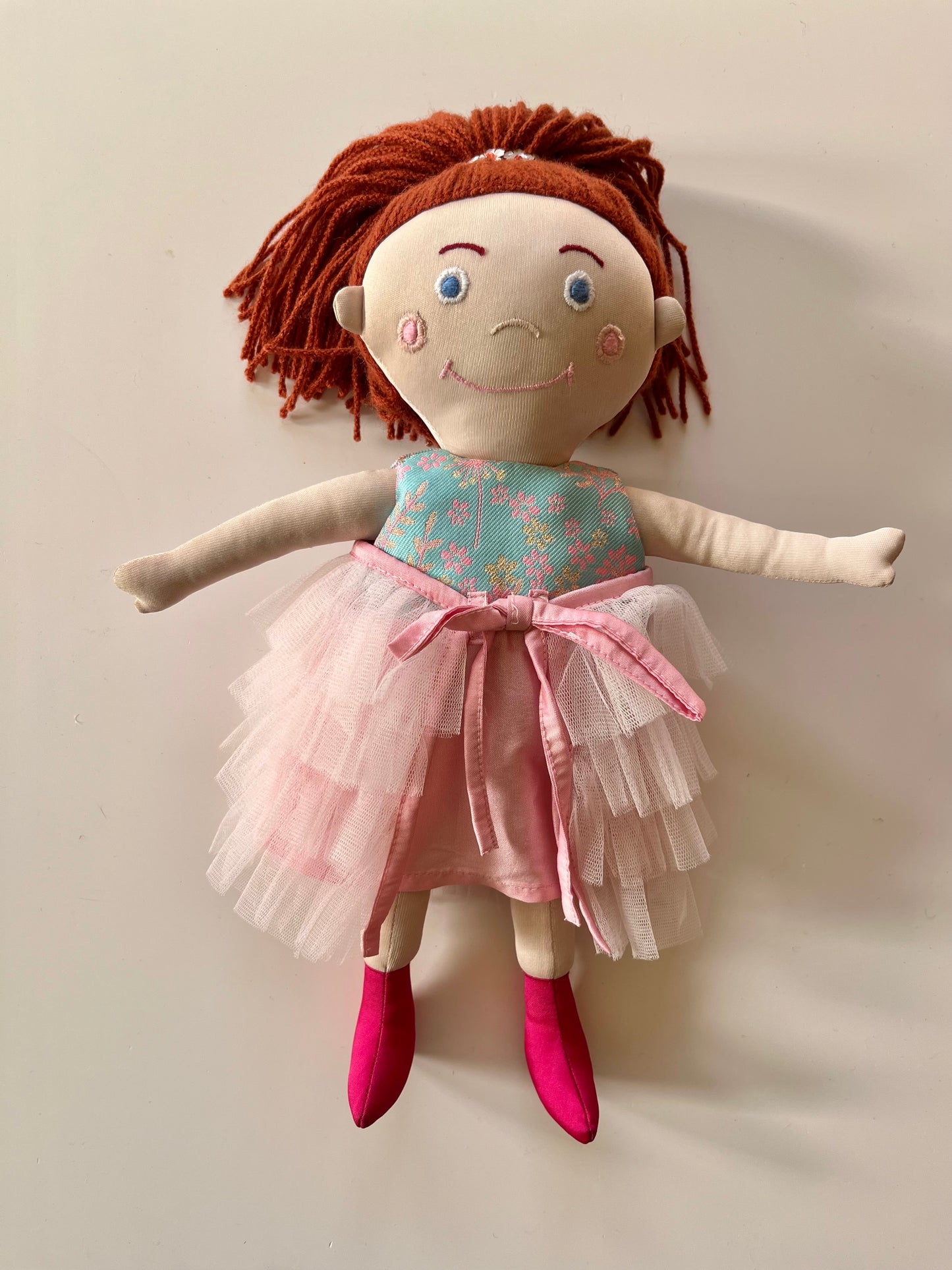 Detachable Ruffle Gown & doll Set