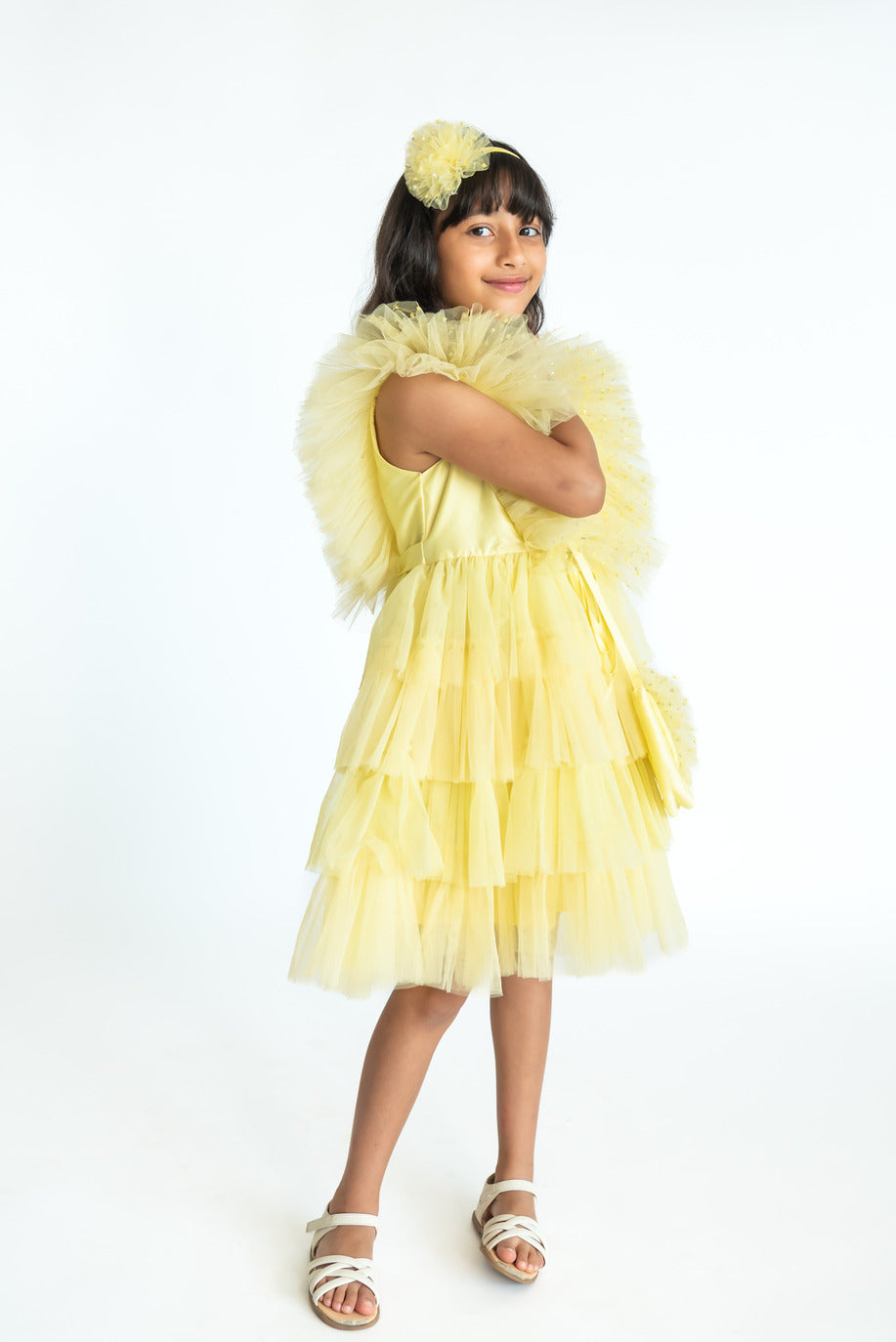 Yellow Regalia Dress