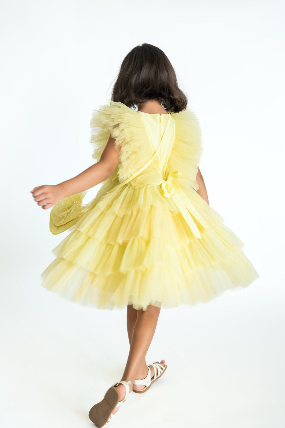 Yellow Regalia Dress
