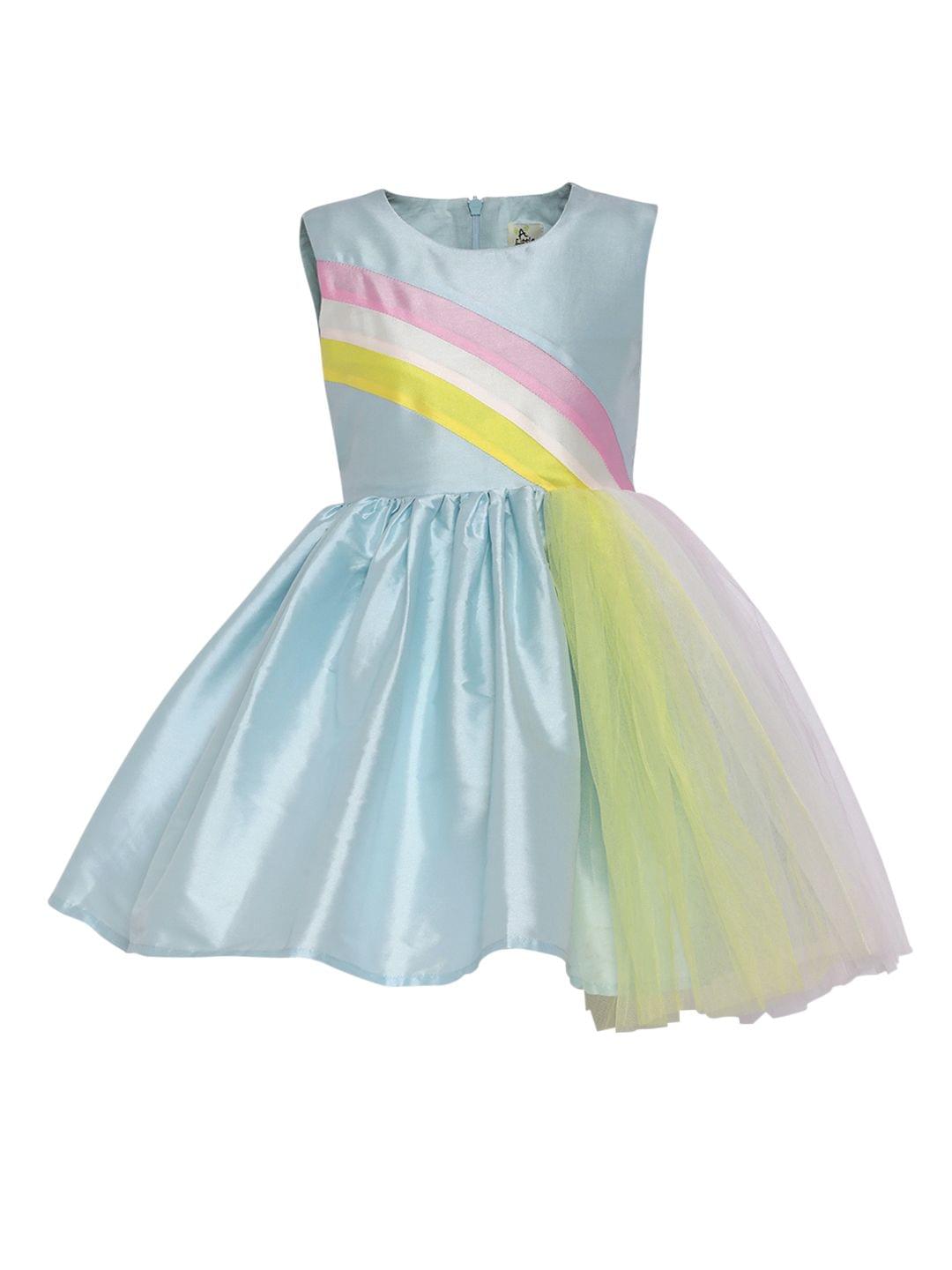 Blue Rainbow Fun Dress