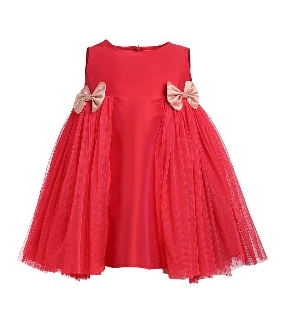 Red Bow Bloom Dress