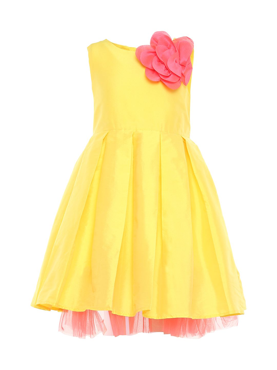 Yellow Corsage Dress